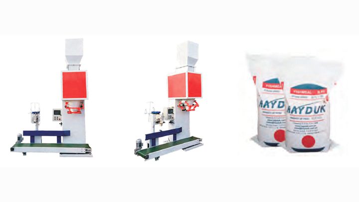 Automatic weighing and packing machine