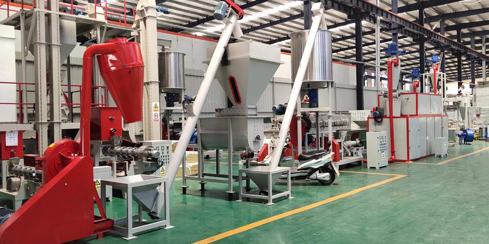 LM80 Wet way fish feed production line