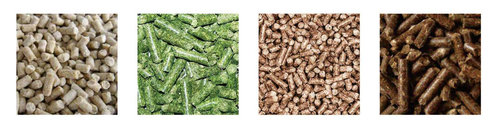 Live stock feed pellet