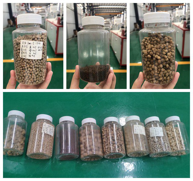 Variety aquatic feed pellets