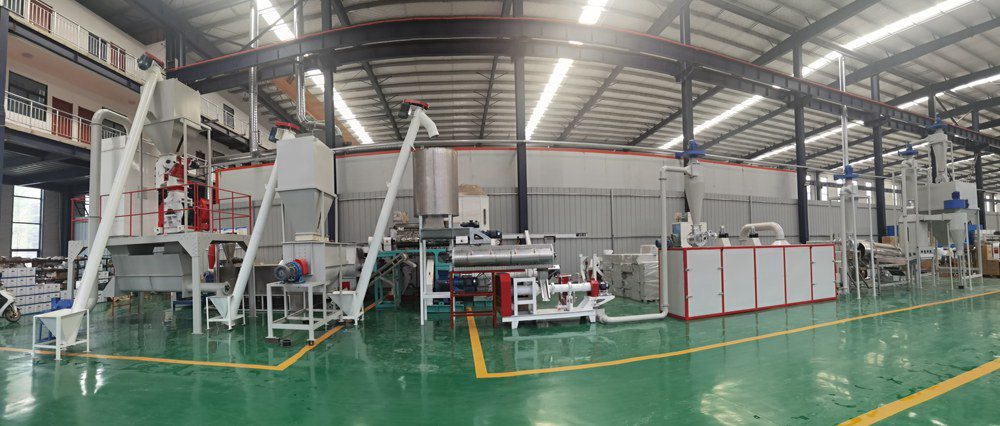 LM90 Wet way fish feed production line