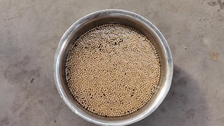 Floating fish feed pellet